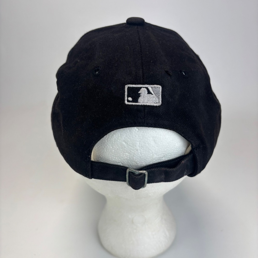 New Era Strapback Hat Black New York Yankees 2000 American League Champions VTG - Picture 4 of 9